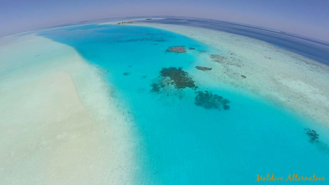 Maldive Alternative foto con drone